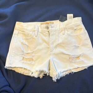 Distressed Hollister shorts